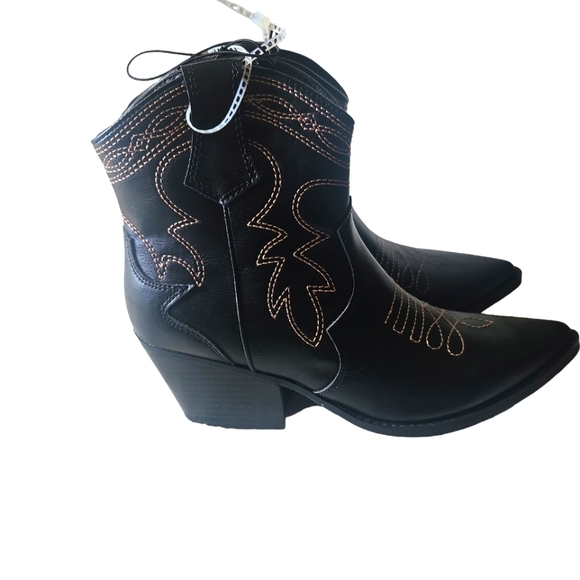 Indigo Rd Iradikan Consrasting Stitch Pink Embroidered Western Boots Size 5.5 M - Picture 6 of 16